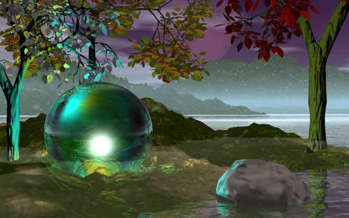 the-orb - Glass Wallpapers