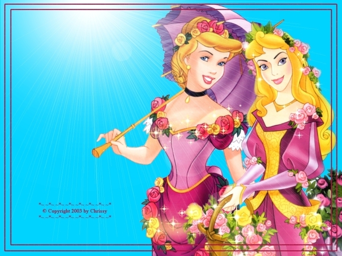 Sleeping Beauty and Cinderella - Minunatele printese Disney