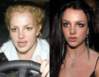 Britney Spears - Vedete fara machiaj