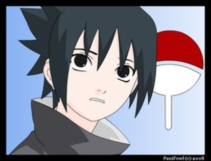 Uchiha_Sasuke__coloured__by_PaniFow - sasuke