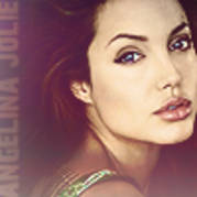 Angelina Abstract Avatar - Angelina jolie