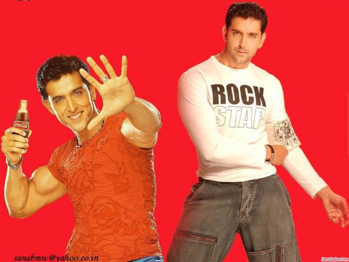 hrithik_roshan (164); Actor indian ce a devenit peste noapte un super star, din cauza filmului de succes "Kaho Naa... Pyaa
