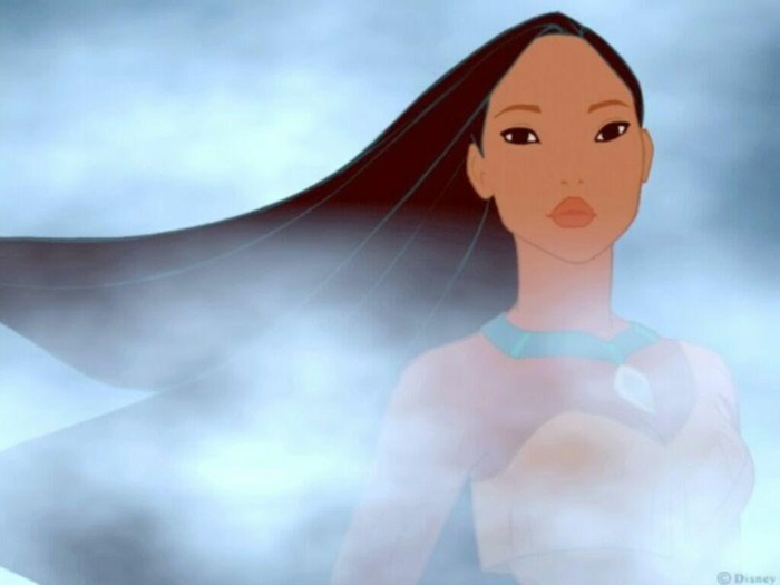 Pocahontas prin ceata - Minunatele printese Disney