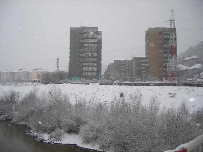 Iarna la Medias-Cartierul Gura Cimpului