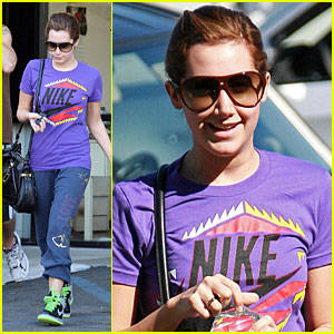ashley-tisdale-nike-outfit - Ashley Tisdale