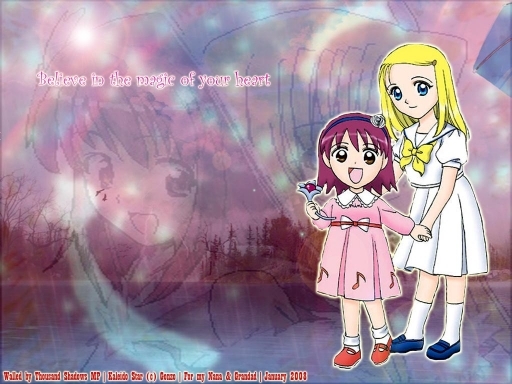 Layla Sora mici - Layla Sora si Yuri Kaleido Star