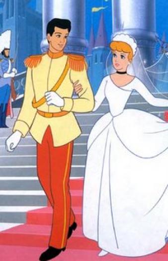 5. cinderella and prince after marriage; cenusareasa si printul ei
