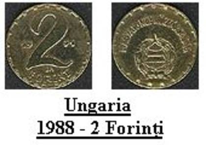 ungaria 1988 - 2 forinti - banii