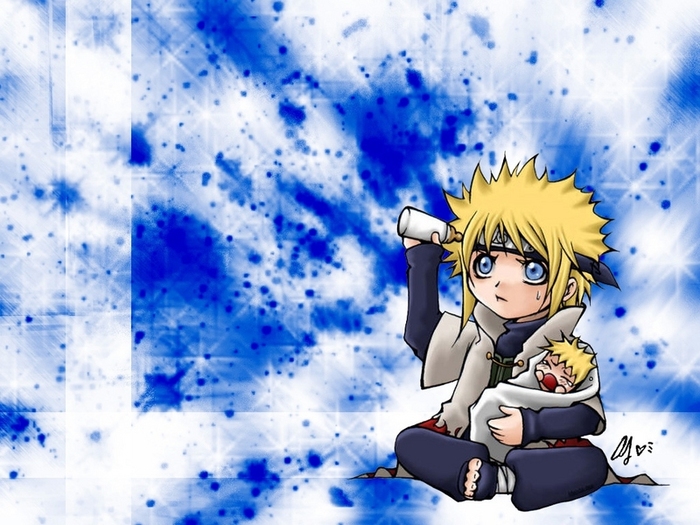 yondaime baby - minato si naruto