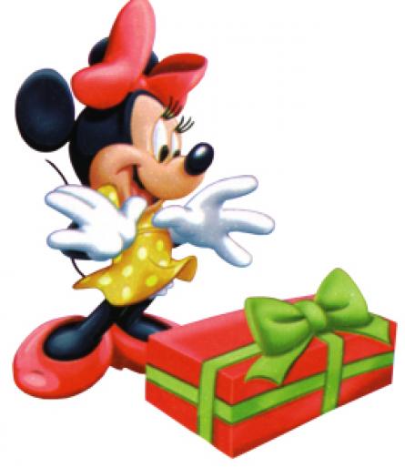 Minnie-Christmas-present-surprise - imagini