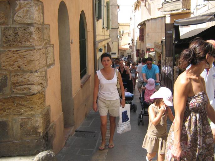 Prin orasul vechi in Saint Tropez - Cote dAzur 2007