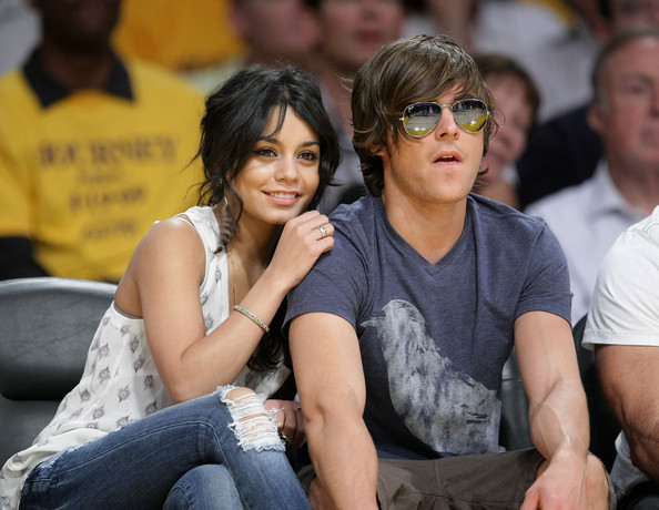 Lakers Game (2) - Vanessa Hudgens Celebrities At The Lakers Game