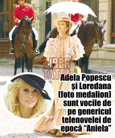 Aniela (adela popescu) si Loredana - Aniela-poze in exclusivitate de la filmari