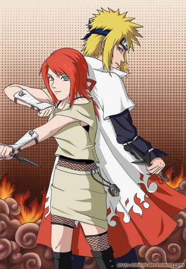 Minato_and_Kushina_by_Arya_Aiedail