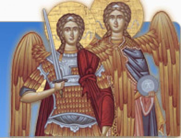 Sfintii Arhangheli Mihail si Gavriil - Icoane Ortodoxe