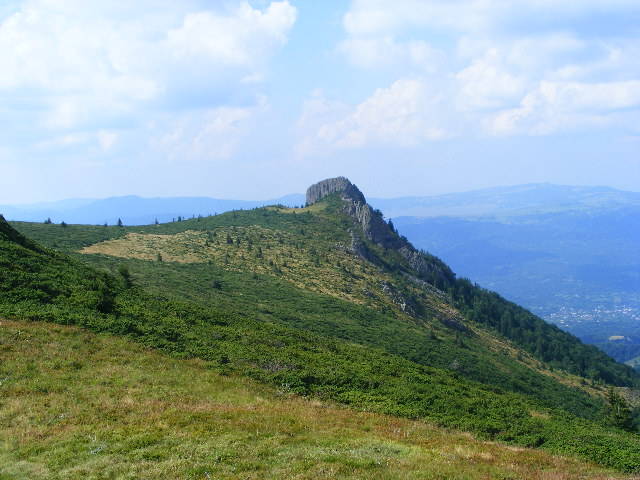 DSCF4435 - 2 august 2009 Traseu Suior Secatura Creasta Cocosului Gutaiul Doamnei  Vf Gutai