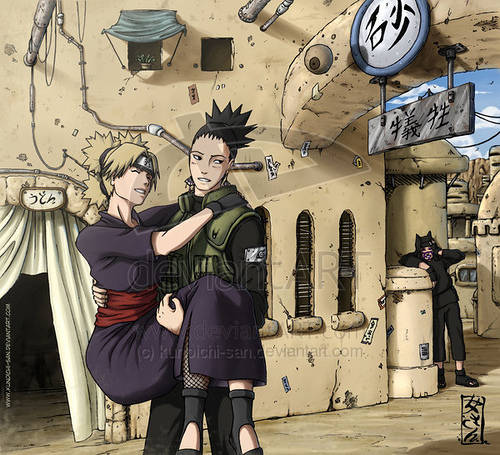 Temari si Shikamaru - Cupluri din Naruto