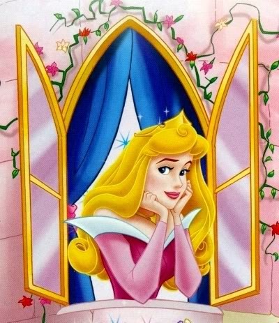 Sleeping Beauty la fereastra - Minunatele printese Disney