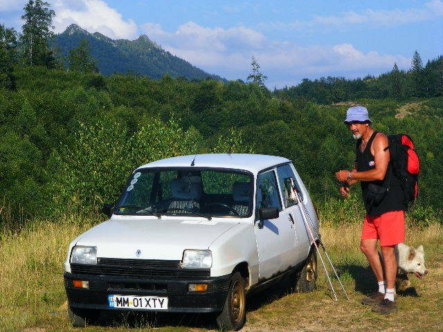 DSCF4536 - 2 august 2009 Traseu Suior Secatura Creasta Cocosului Gutaiul Doamnei  Vf Gutai