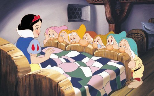 snow-white-seven-dwarfs - alba ca zapada