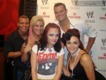 Cu un fan - Maria si Hart Dynasty la sedinta foto