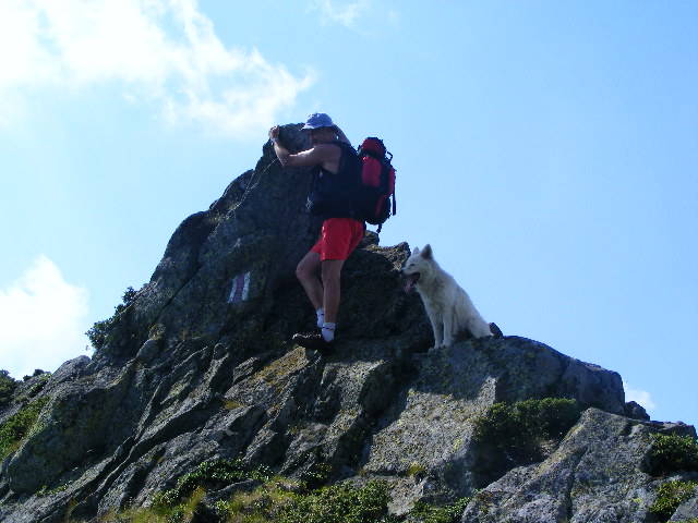 DSCF4396 - 2 august 2009 Traseu Suior Secatura Creasta Cocosului Gutaiul Doamnei  Vf Gutai