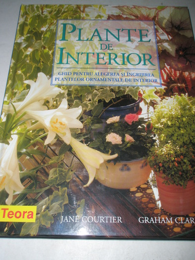 Plante de interior - Jane Courtier, Graham Clarke - Biblioteca cu carti de plante