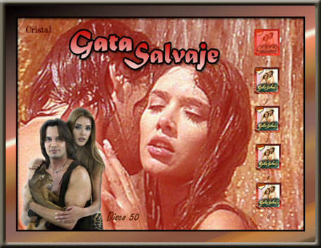 GATA  SALVAJE - CAPTURAS TELENOVELAS