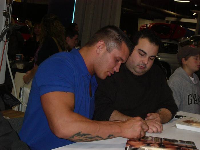 Randy Orton la Autografe - Randy Orton