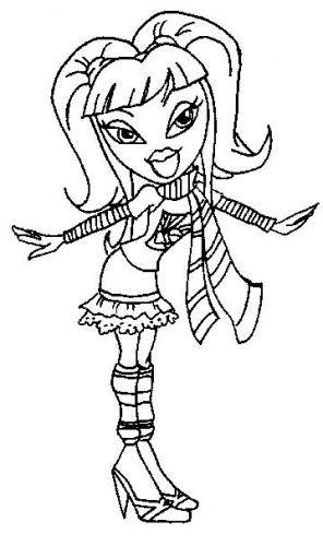 bratz-doll-coloring-pages-printables-1 - poze bratzzzz