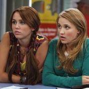 Miley Cyrus and Emily Osment