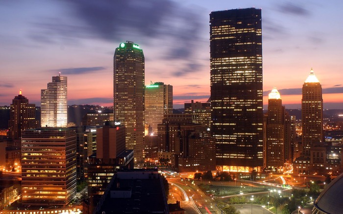 719_downtownpittsburgh_1440x900 - Wallpaper Amestecate