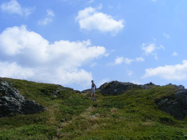 DSCF4211 - 2 august 2009 Traseu Suior Secatura Creasta Cocosului Gutaiul Doamnei  Vf Gutai