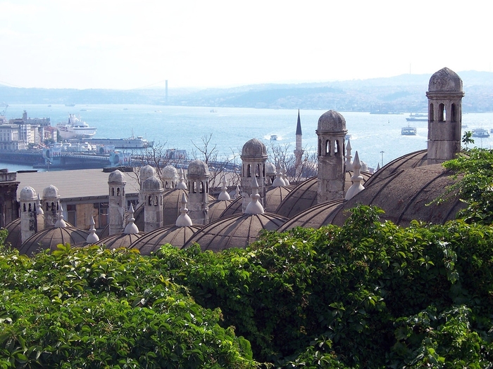 Suleiman Mosque in Istanbul - Turkey (view to Bosphorus) - Islamic Architecture Around the World