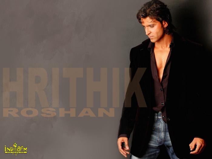 hrithik_roshan (54); Actor indian ce a devenit peste noapte un super star, din cauza filmului de succes "Kaho Naa... Pyaa
