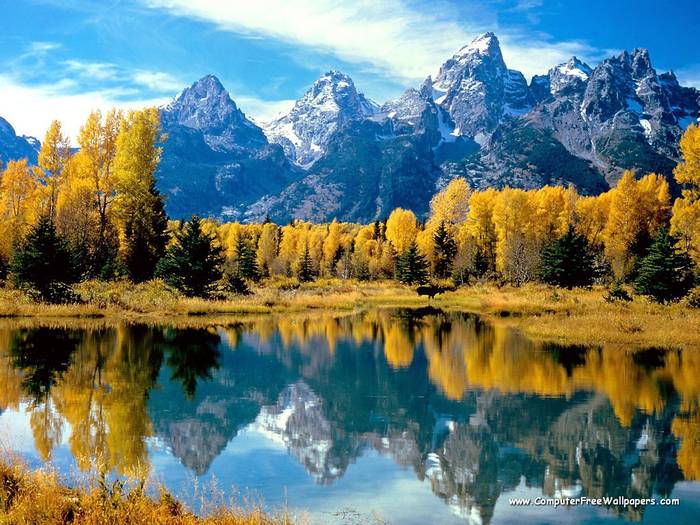Wallpapers - Nature 10 - Autumn_Grandeur,_Grand_Teton_National_Park,_Wyoming,_USA - Very Beautiful Nature Scenes