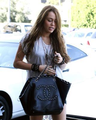 normal_08 - miley Leaving City Wok in Studio City