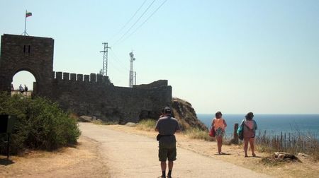 Capul Caliacra, intrarea in cetate