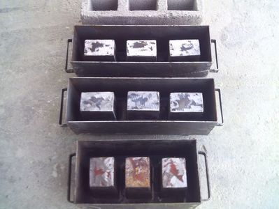 tipare boltari; 12x15x40 si 15x15x30
