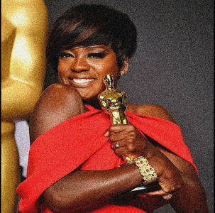 28.02 ·♡ ❝Congratulations on your first Oscar, Viola Davis! You’re a work of art!❤❞
