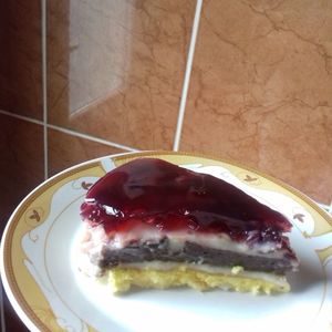 Tort bavarez cu vișine
