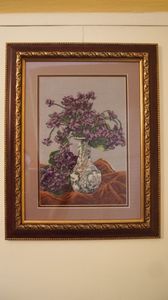 vas cu violete