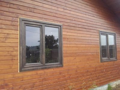; ferestre din lemn cu geam termopan

