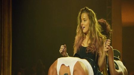 ∵∴ʷ͠ʳ͠ᵉ͠ᵃ͠ᵏ ͠ʰ͠ᵃ͠ᵛ͠ᵒ͠ᶜ͠ ❜☇ * Când aude înghite rapid și mai ia o gură de vin să i se ducă; calumea și începe să râdă apoi. * Serios? Cât de ironic trebuie să fie... ah, l-a rănti rău?
