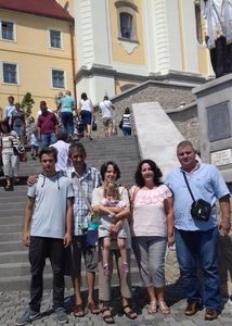 Radna 2017; cu familia si prieteni dragi la Manastirea Maria Radna
