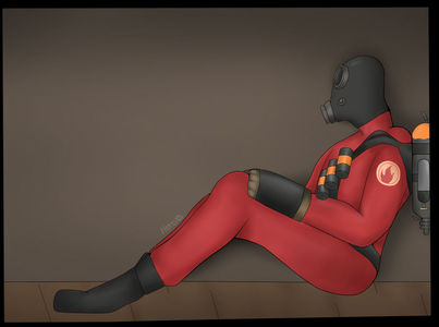 Pyro sitting