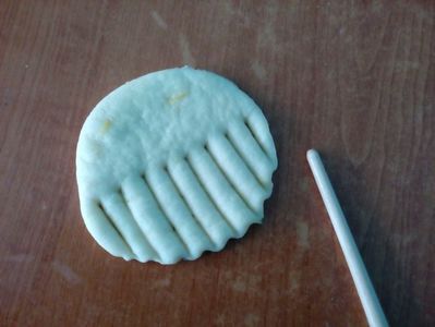Scoici cu brânză dulce și vișine -1