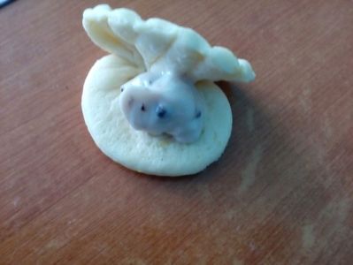 Scoici cu brânză dulce și vișine -3