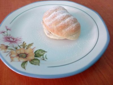 Scoici cu brânză dulce și vișine -6