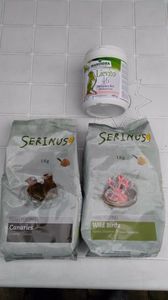 ; Prebiotic-30,Hand canary-60,Hand wild birds-60
